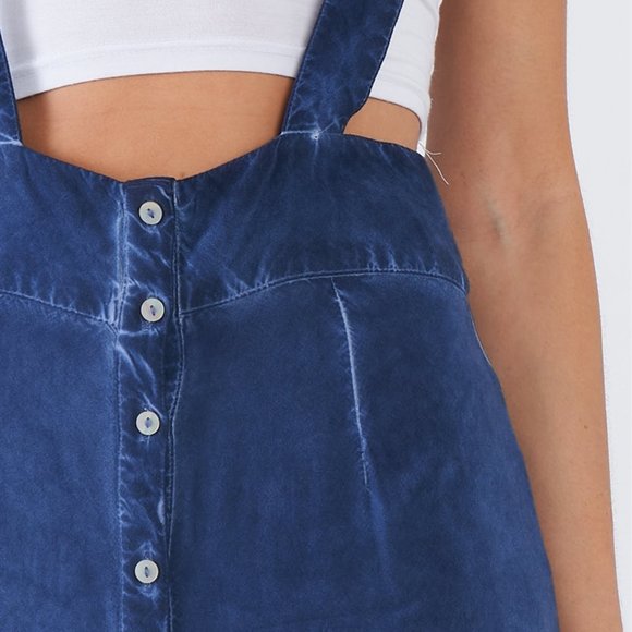 Acid Washed Maxi Skirt - Picture 2 of 5